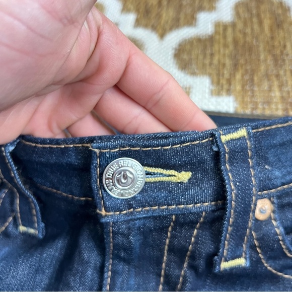 True Religion Dark Blue Women's Jeans Skinny Size 28 ( New Without Label) - Picture 4 of 12